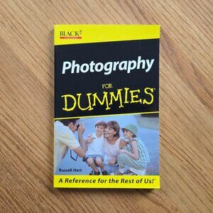 Photography For Dummies Book by Russell Hart